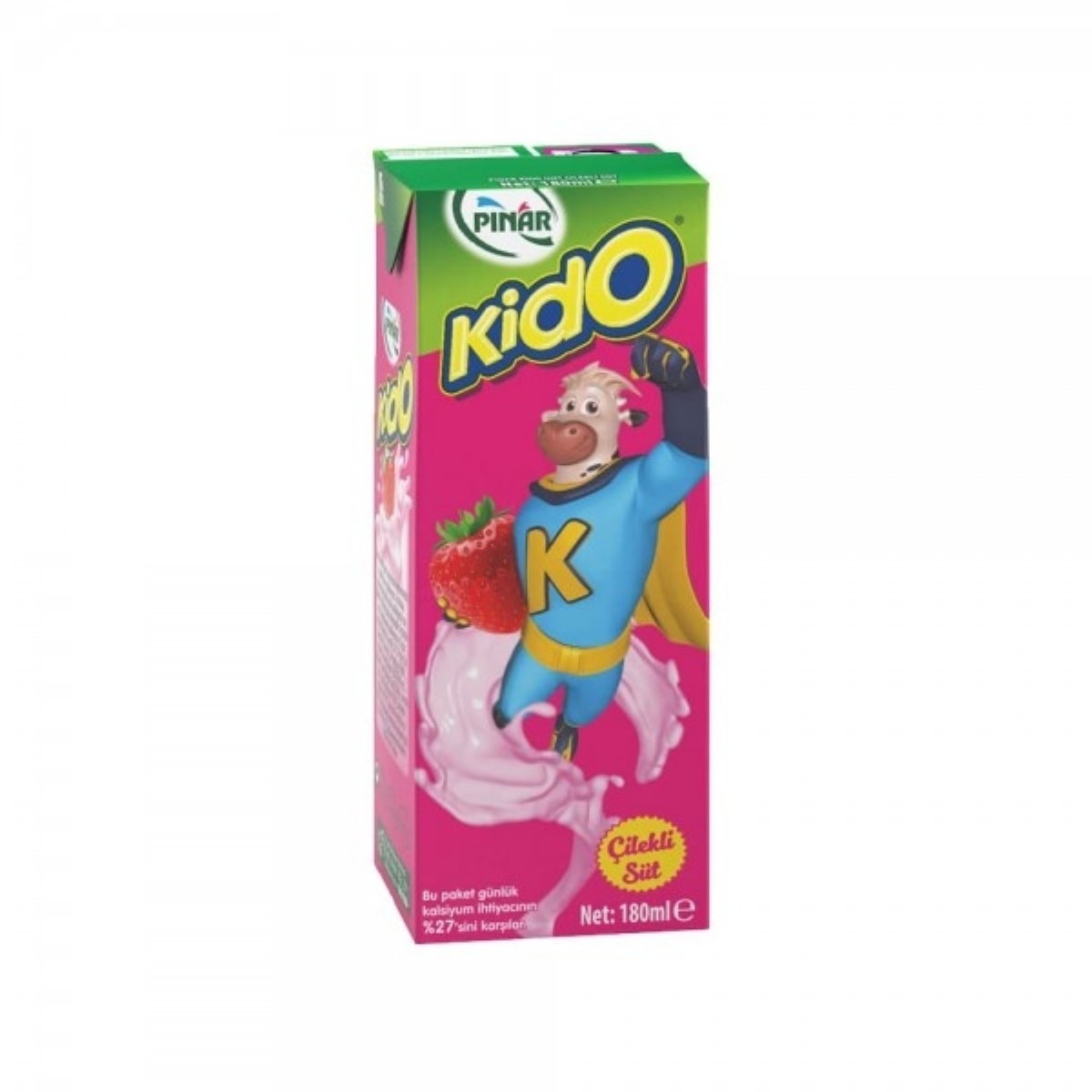 Pınar Kido Çilekli Süt 180 ml