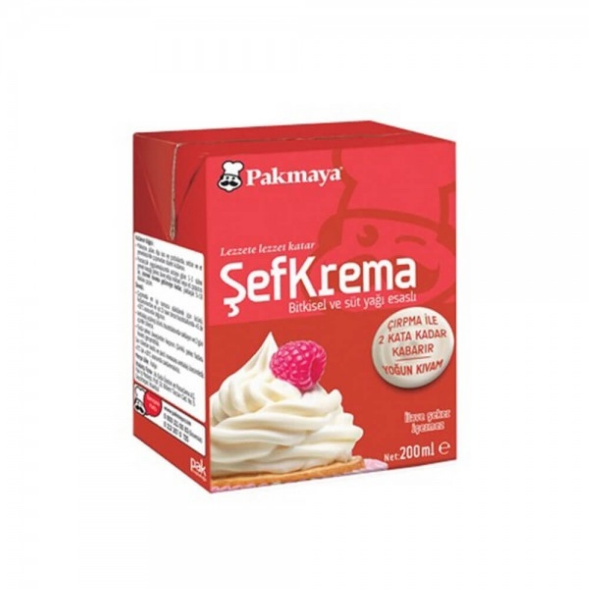 Pakmaya Şef Krema 200 ml