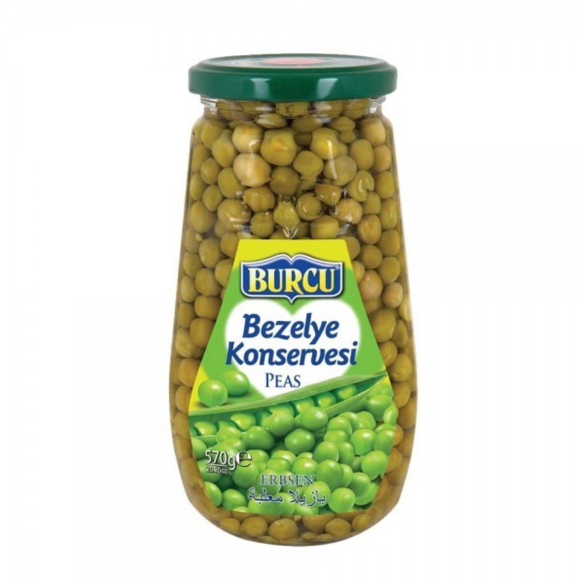 Burcu Bezelye Konservesi 570 gr