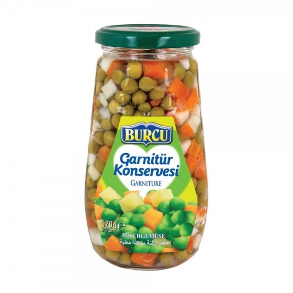 Burcu Garnitür Konservesi 570 gr