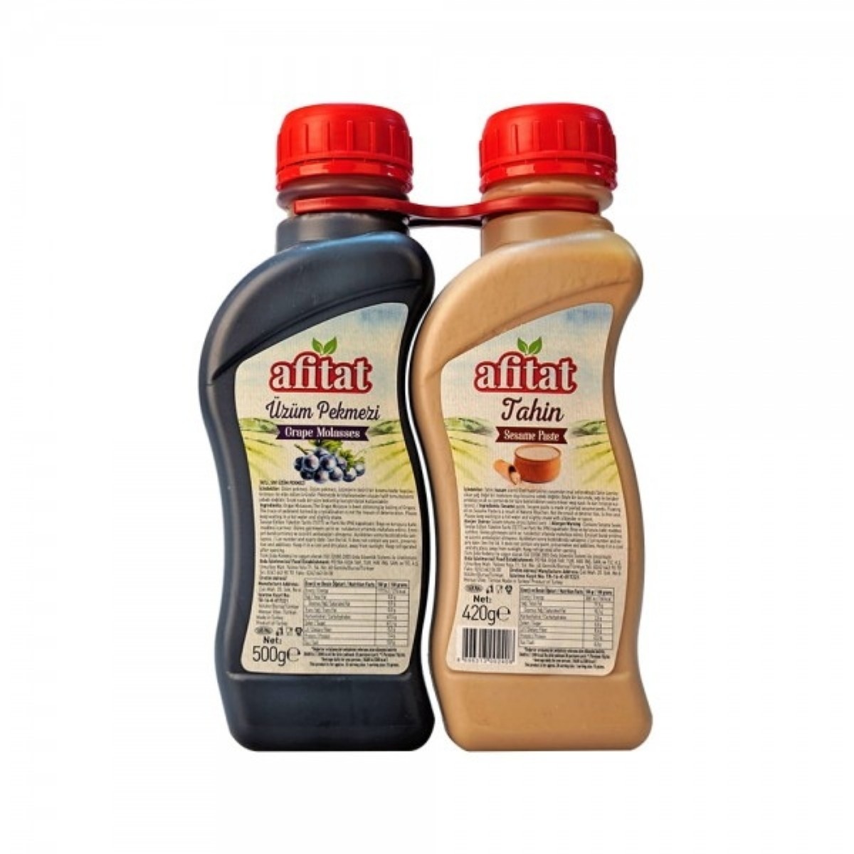 Afitat Muhteşem İkili - Pekmez 500 gr + Tahin 400 gr