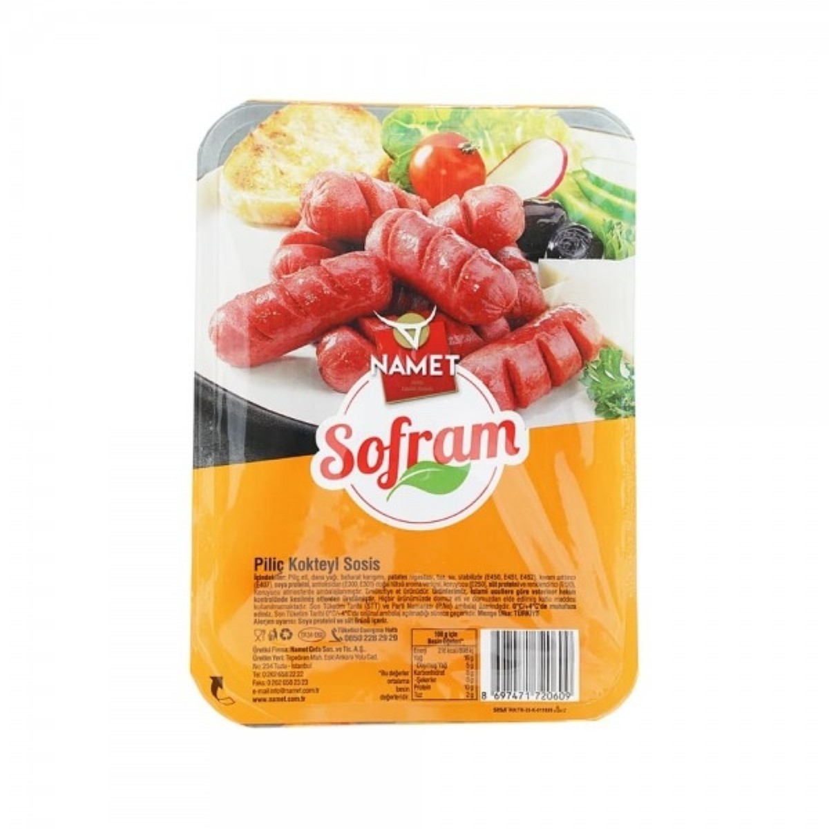 Namet Sofram Kokteyl Piliç Sosis 250 gr