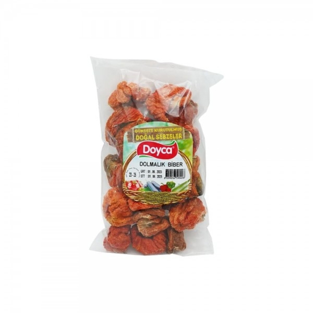 Doyca Dolmalık Biber Kurusu 25 Adet