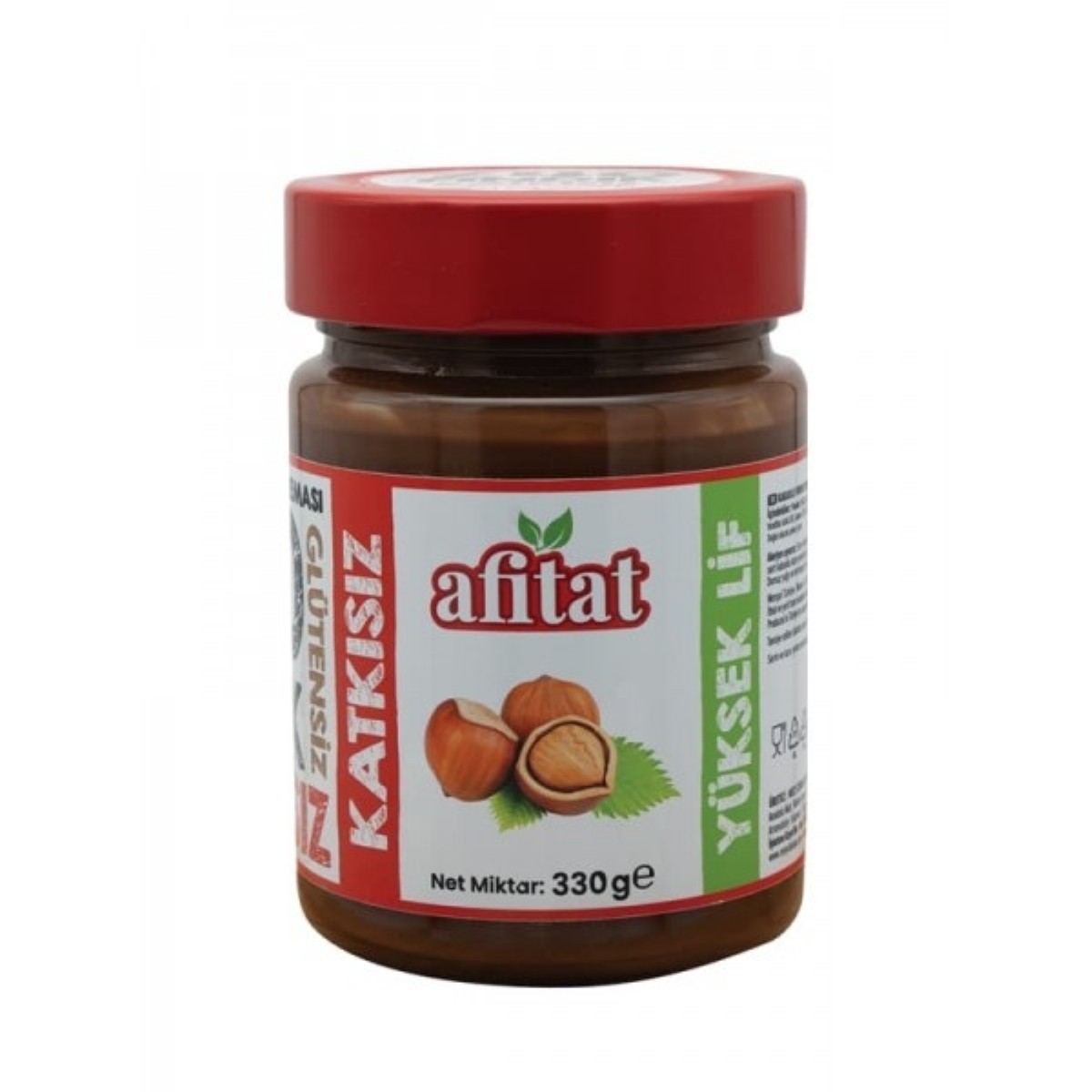 Afitat Glutensiz Kakaolu Fındık Kreması 330gr (%40 Fındık)