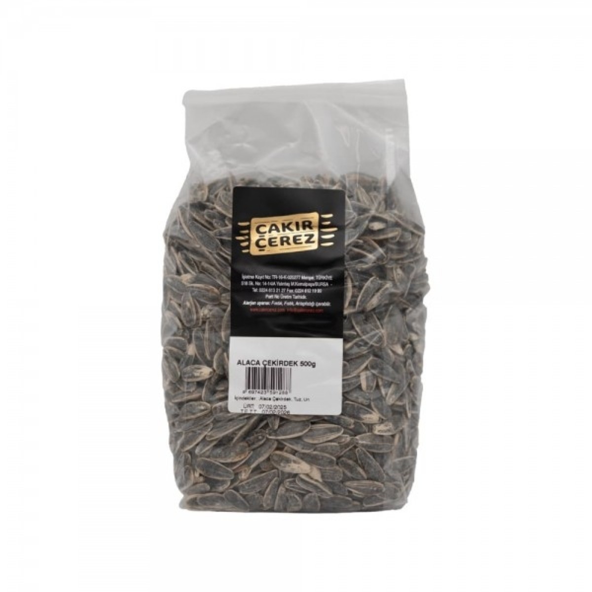 Çakır Çerez Alaca Çekirdek 500 gr