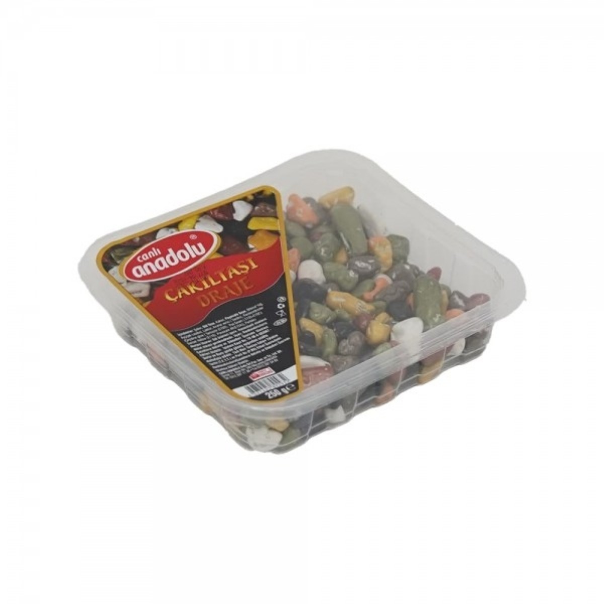 Canlı Anadolu Çakıltaşı Draje Çikolata 250 gr