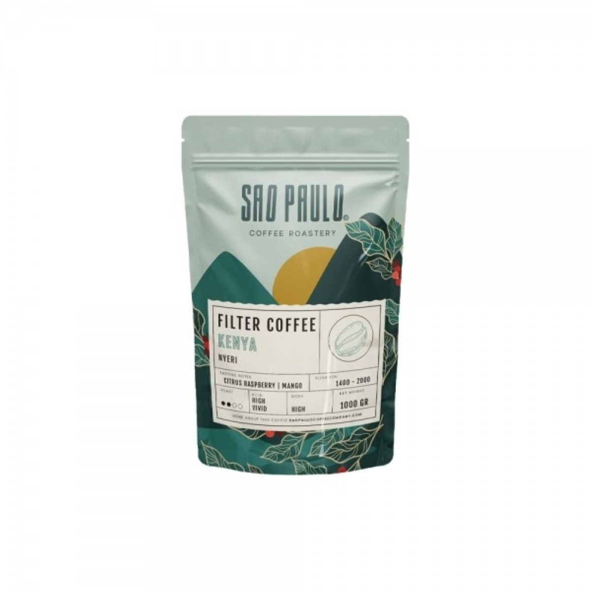 Sao Paulo Kenya Filtre Kahve 250 gr