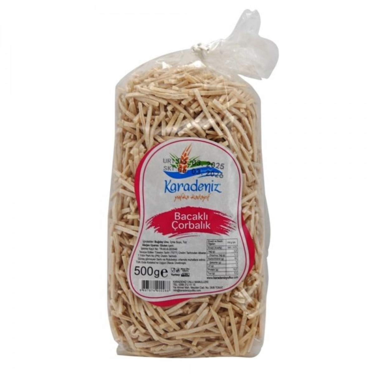 Karadeniz Çorbalık Erişte 500 gr