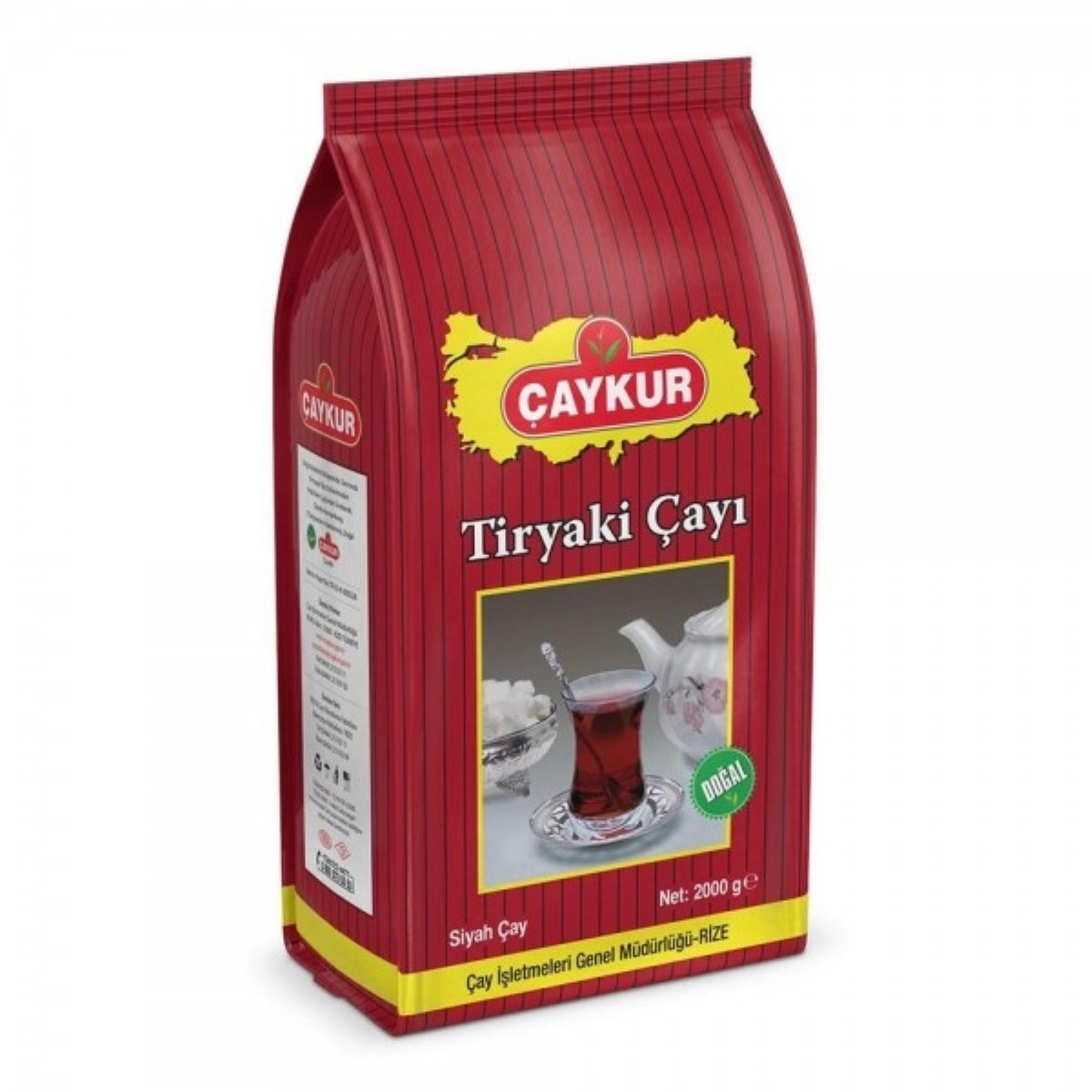 Çaykur Tiryaki Siyah Çay 2 kg