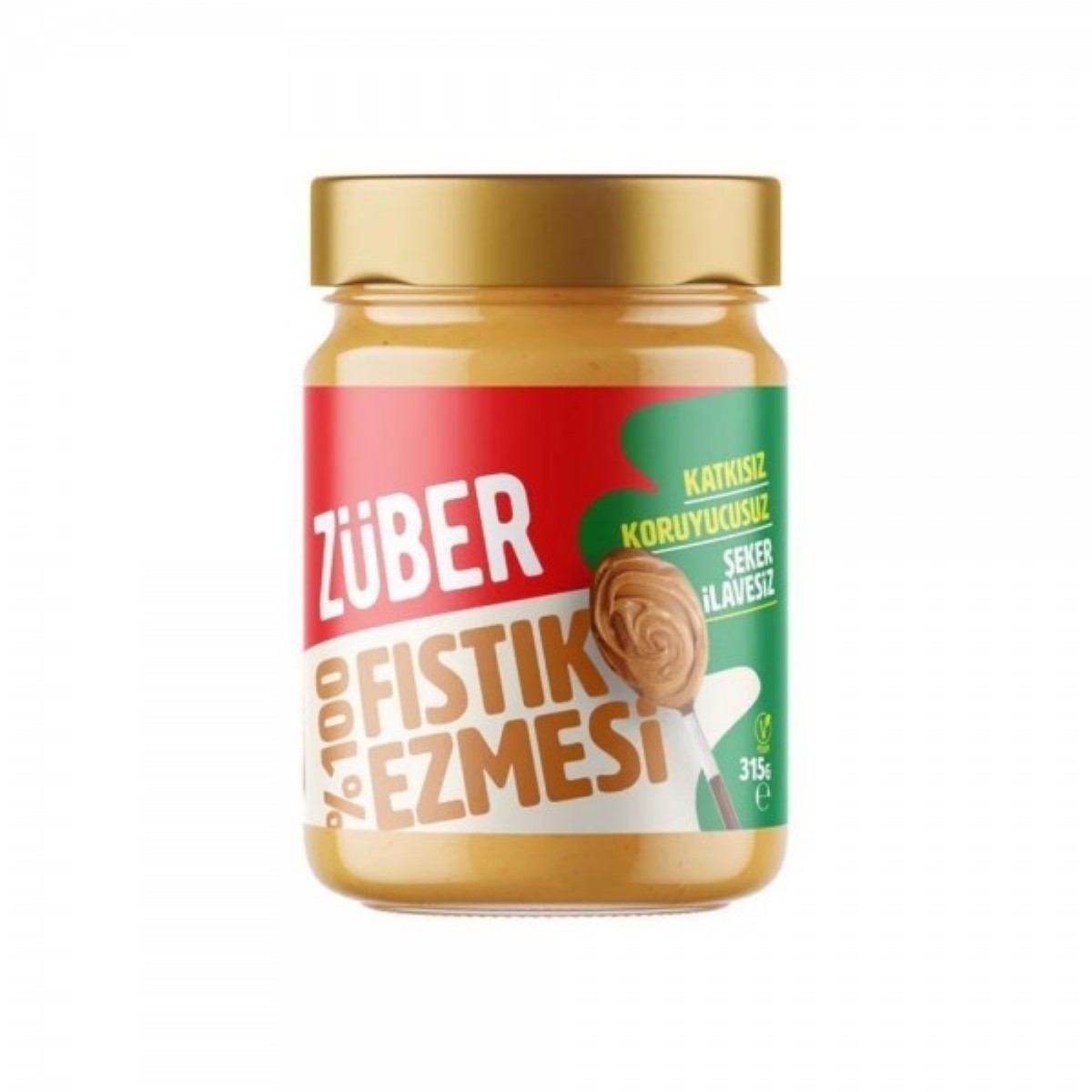 Züber %100 Fıstık Ezmesi 315 gr