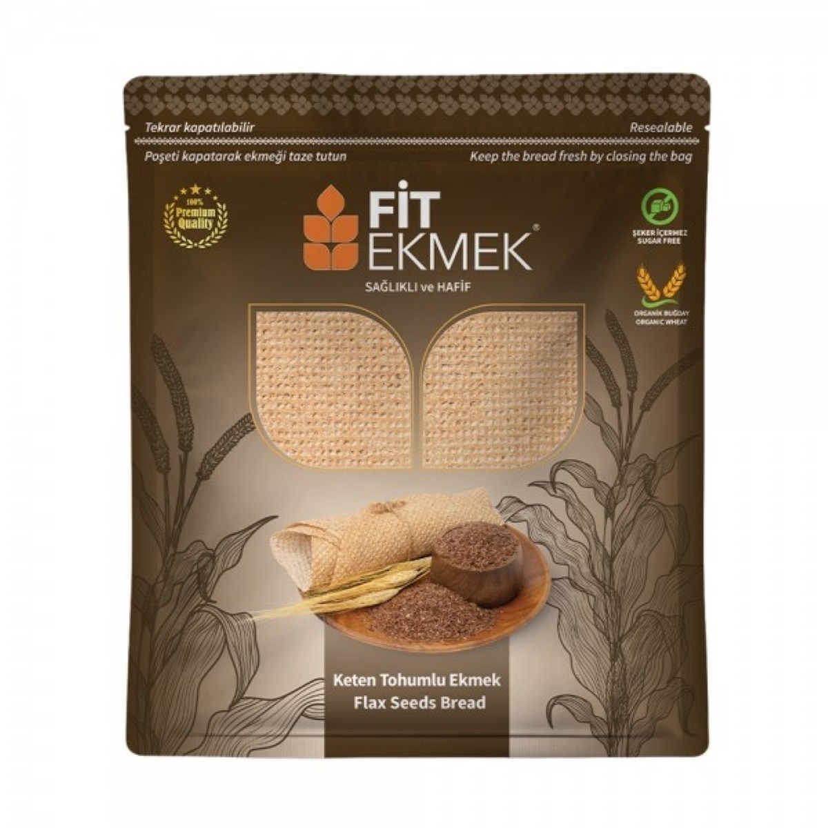 Fit Keten Tohumlu Ekmek 300 gr