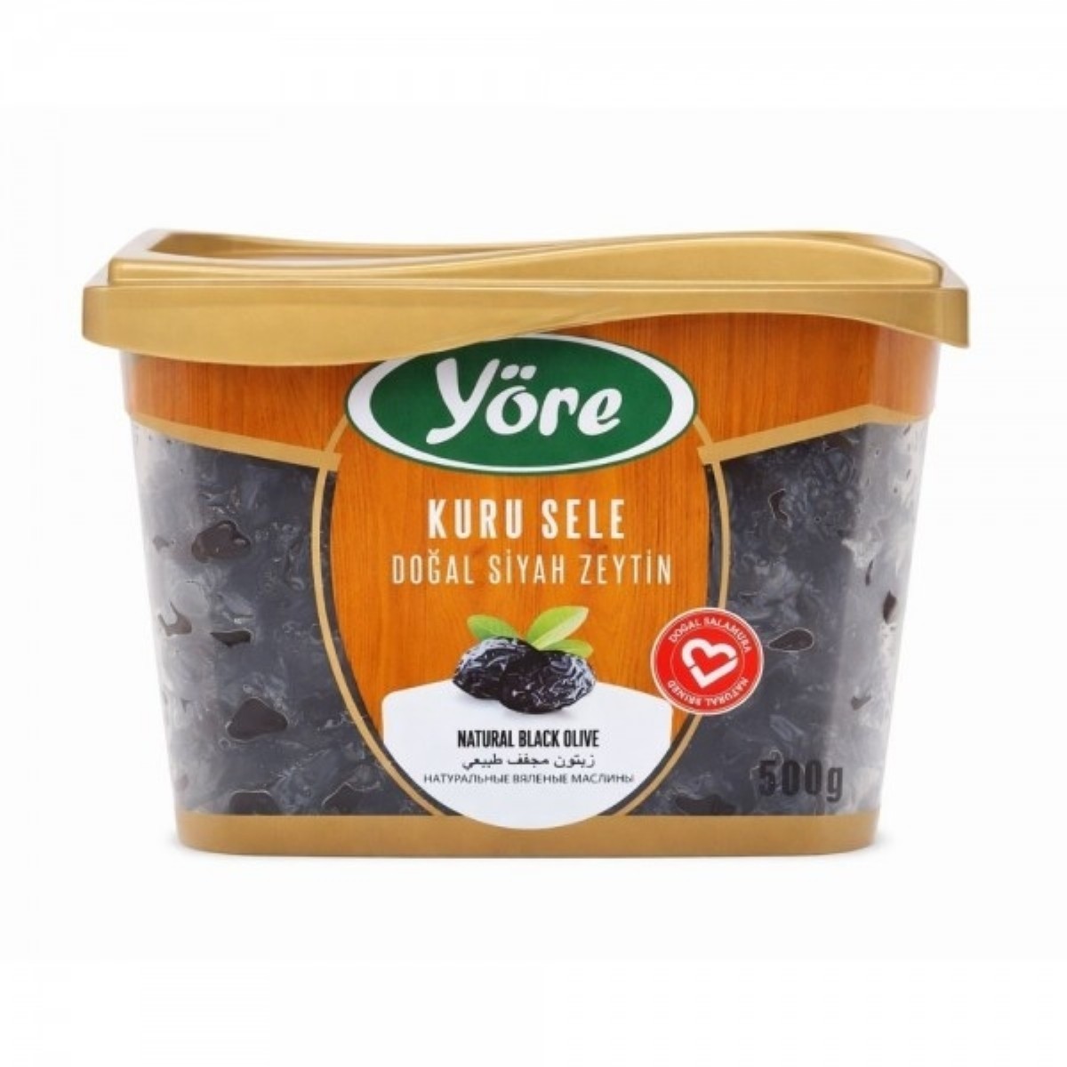 Yöre Gemlik Kuru Sele Lüks Zeytin 500 gr (321-380)