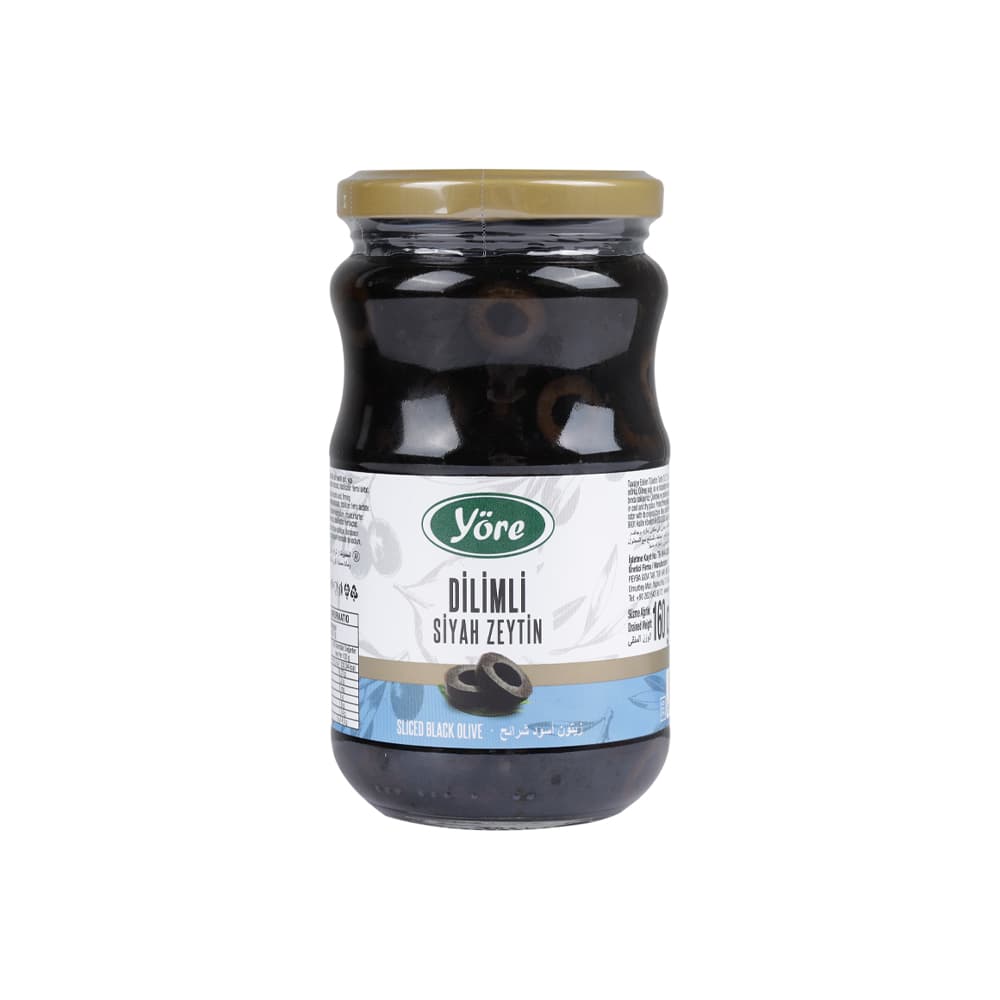 Yöre Dilimli Oksidasyonla Karartılmış Siyah Zeytin 160 gr