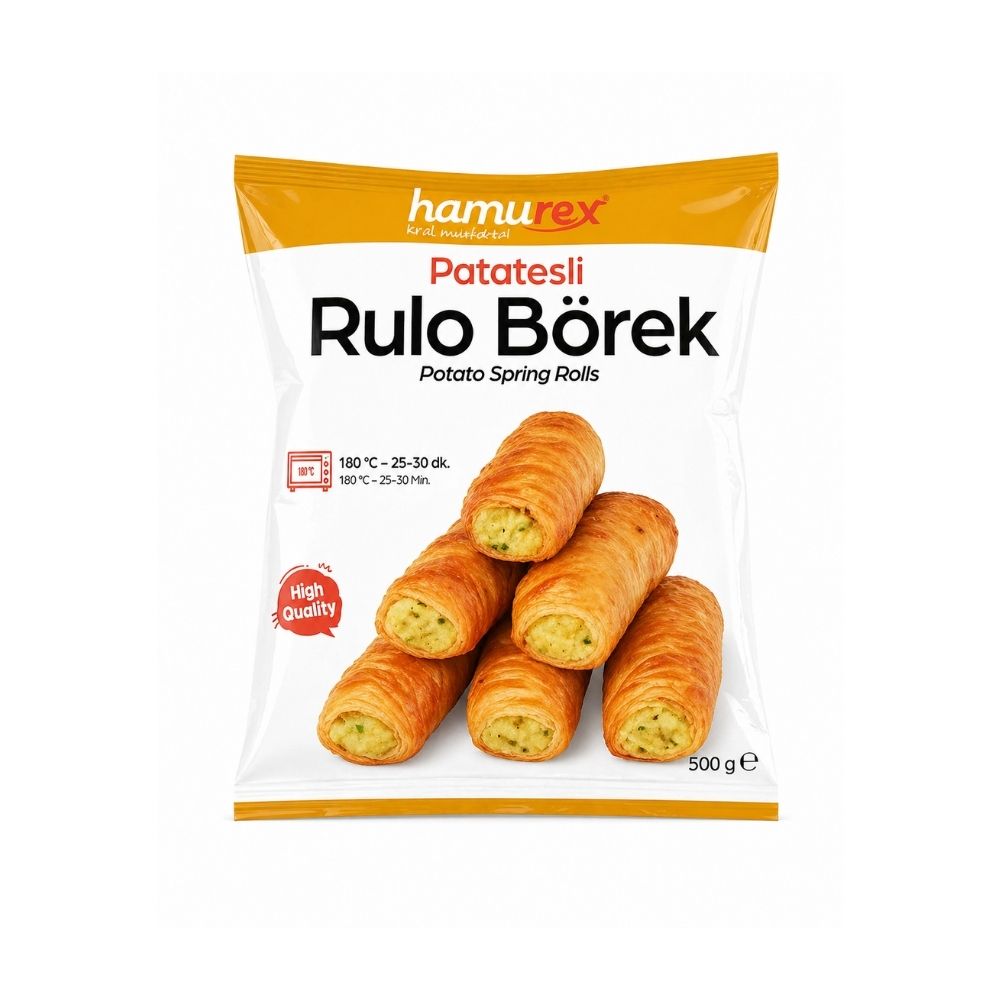 Hamurex Patatesli Rulo Börek 500 gr