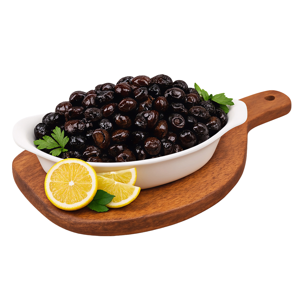 Yöre Doğal Salamura Yağlı Siyah Zeytin (411-460/4XL)
