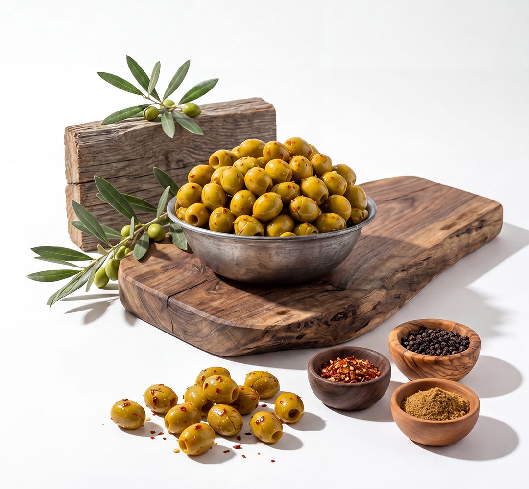 Yöre Milas Çekirdeksiz Soslu Zeytin