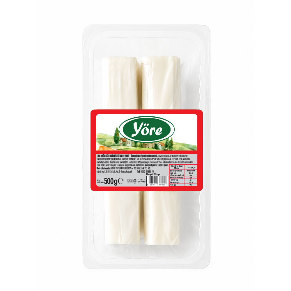 Yöre Süt Dilimli Eritme Peyniri 500 gr