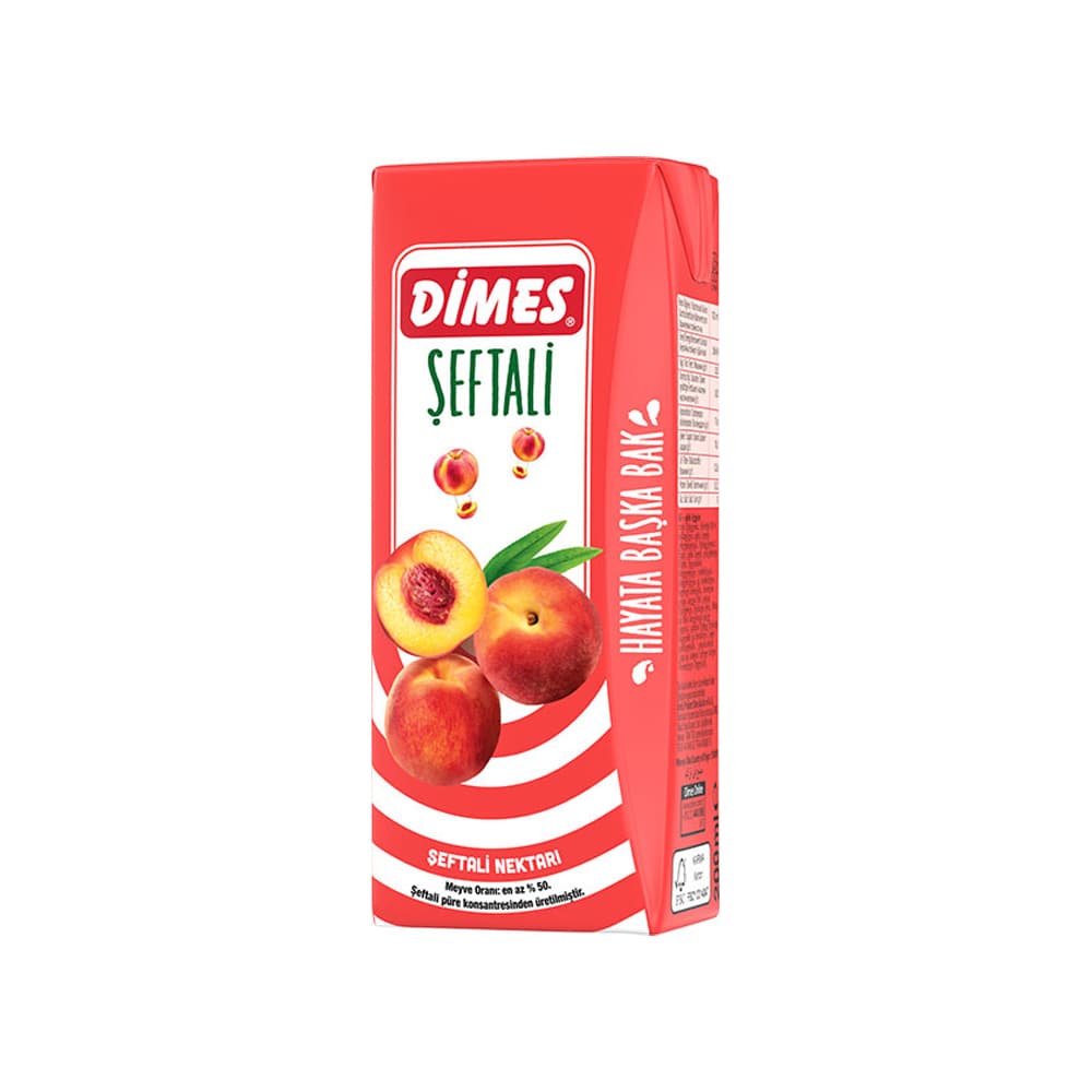 Dimes Şeftalili Meyve Nektarı 200 ml