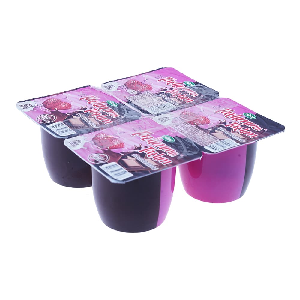 Sütaş Tatlım Çikolatalı-Çilekli Puding 65 gr