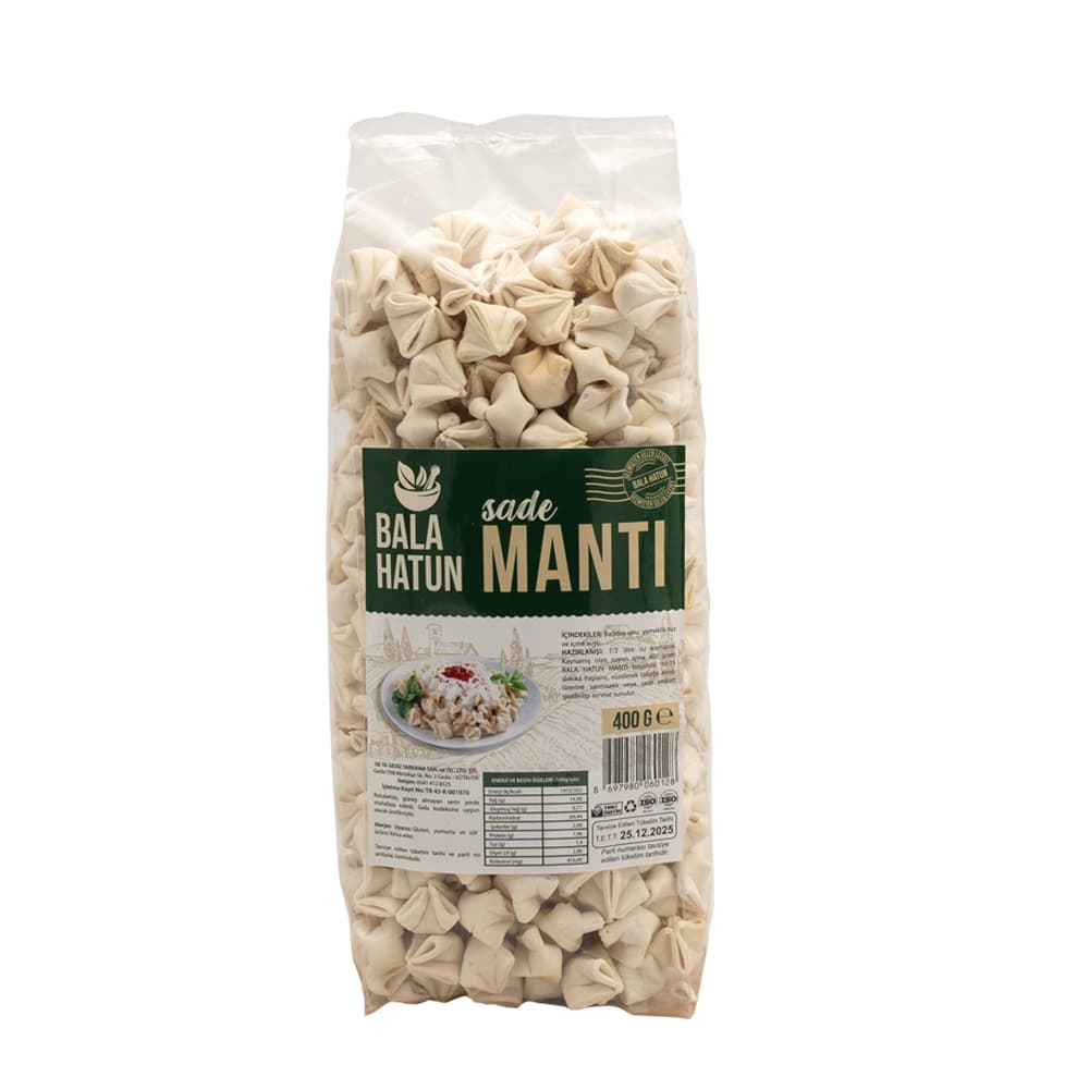 Bala Hatun Sade Mantı 400 gr