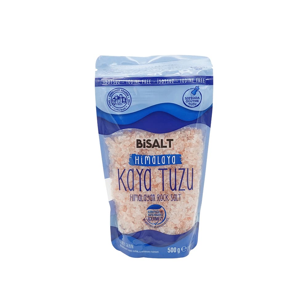 Bisalt İri Himalaya Kaya Tuzu  500 gr