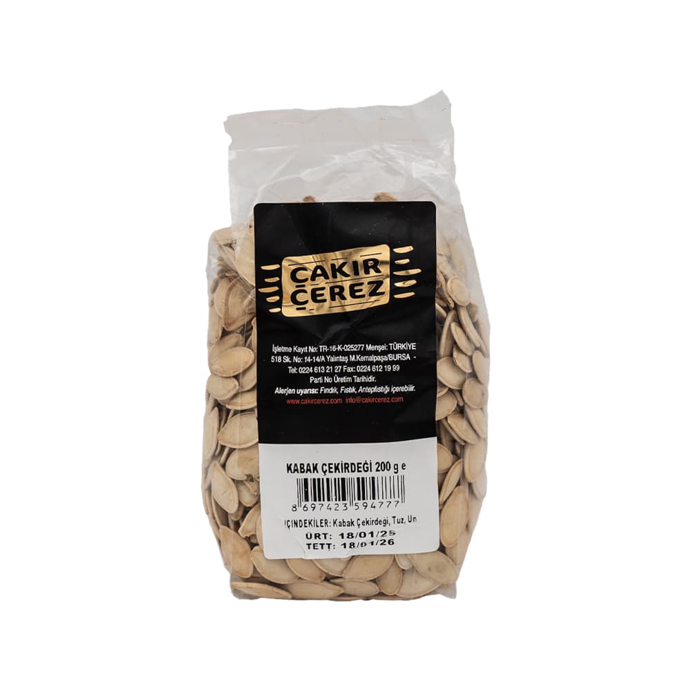 Çakır Çerez Kabak Çekirdeği 200 gr