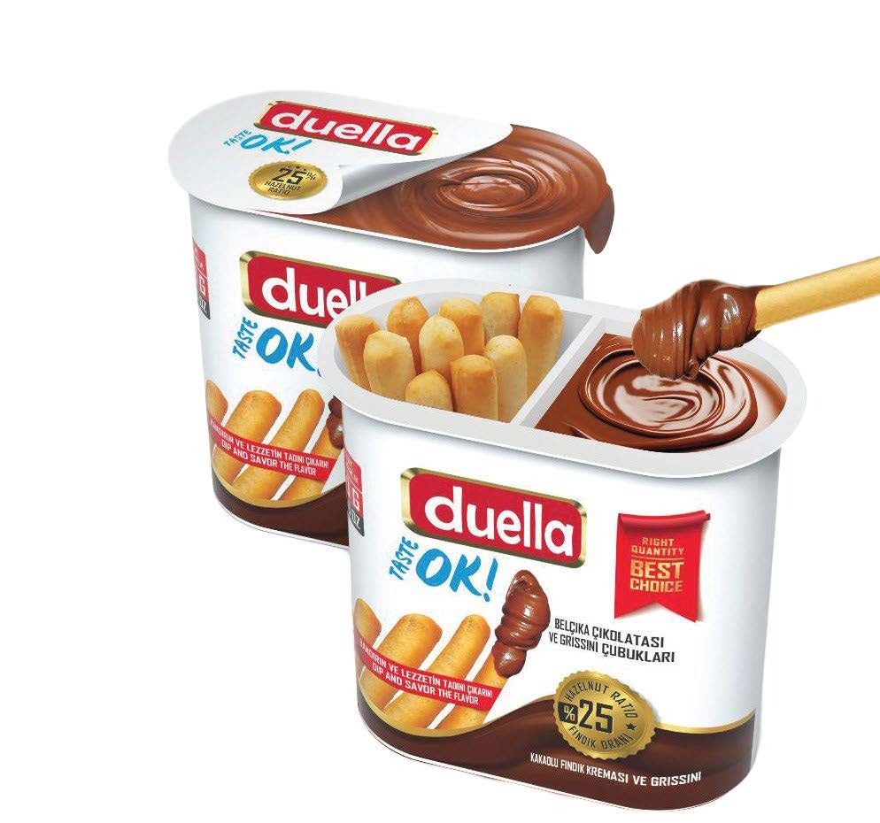 Duella Belçika Çikolatalı Grisini 50 gr