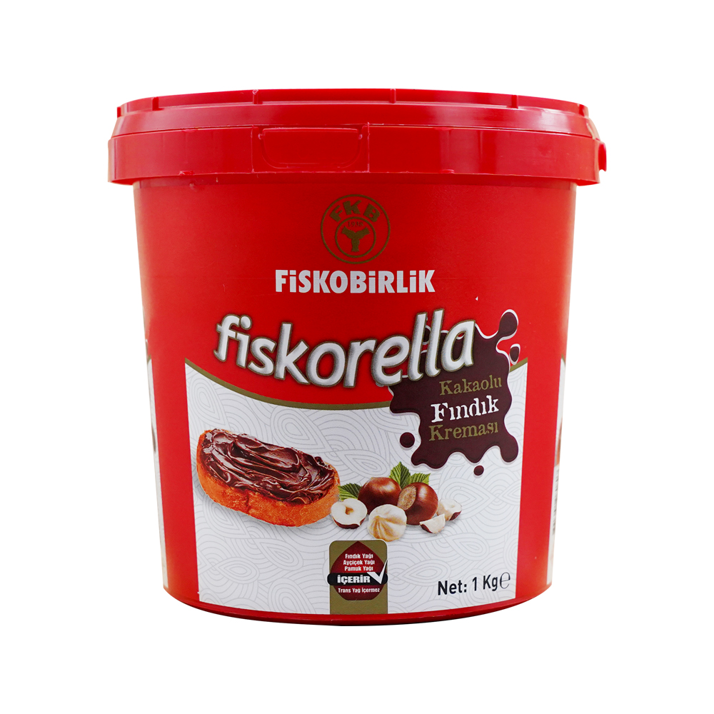 Fiskobirlik Fiskorella Kakaolu Fındık Kreması 1 kg