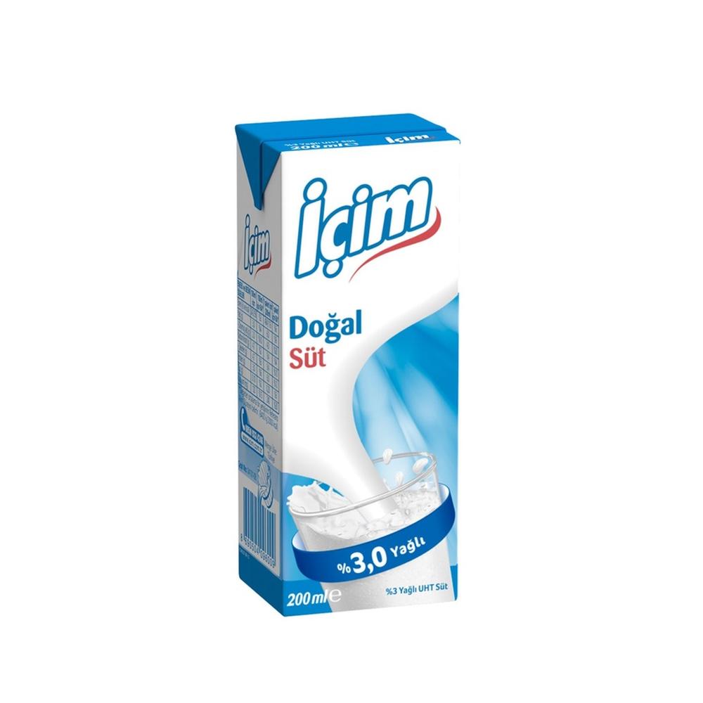 İçim %3 Yağlı Süt 200 ml