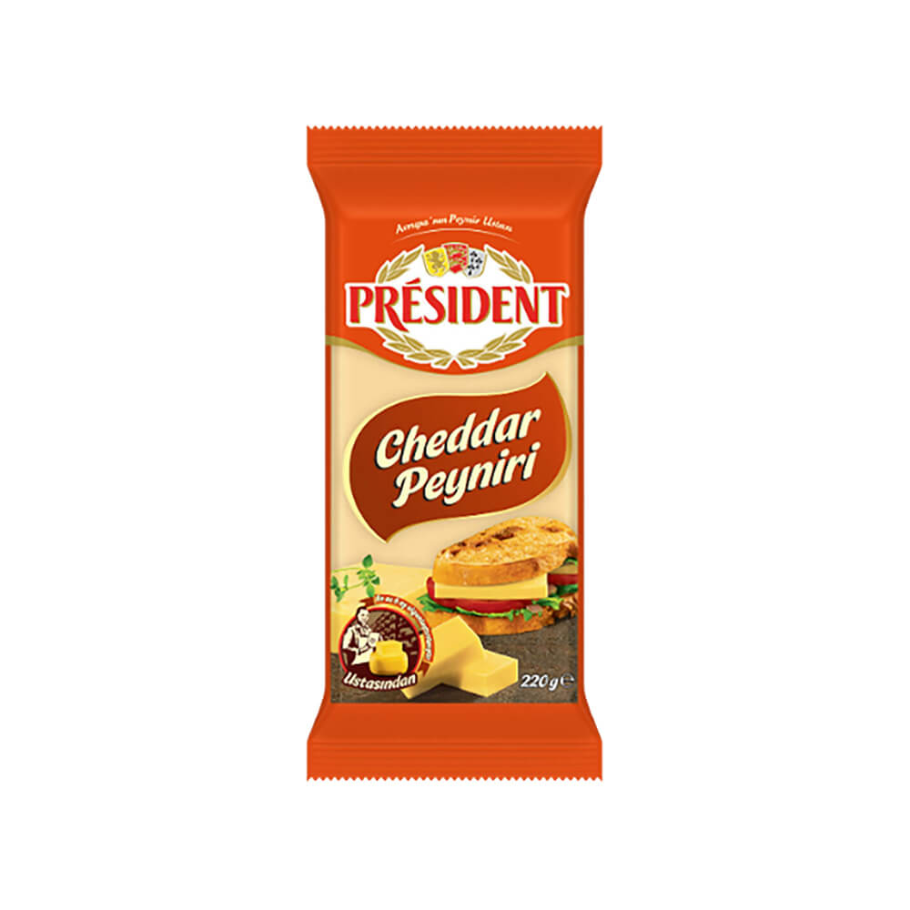 İçim President Cheddar Peyniri 220 gr
