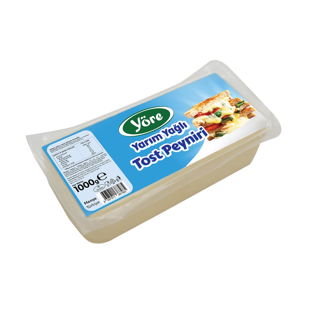 Yöre Yarım Yağlı Tost Peyniri 1 kg