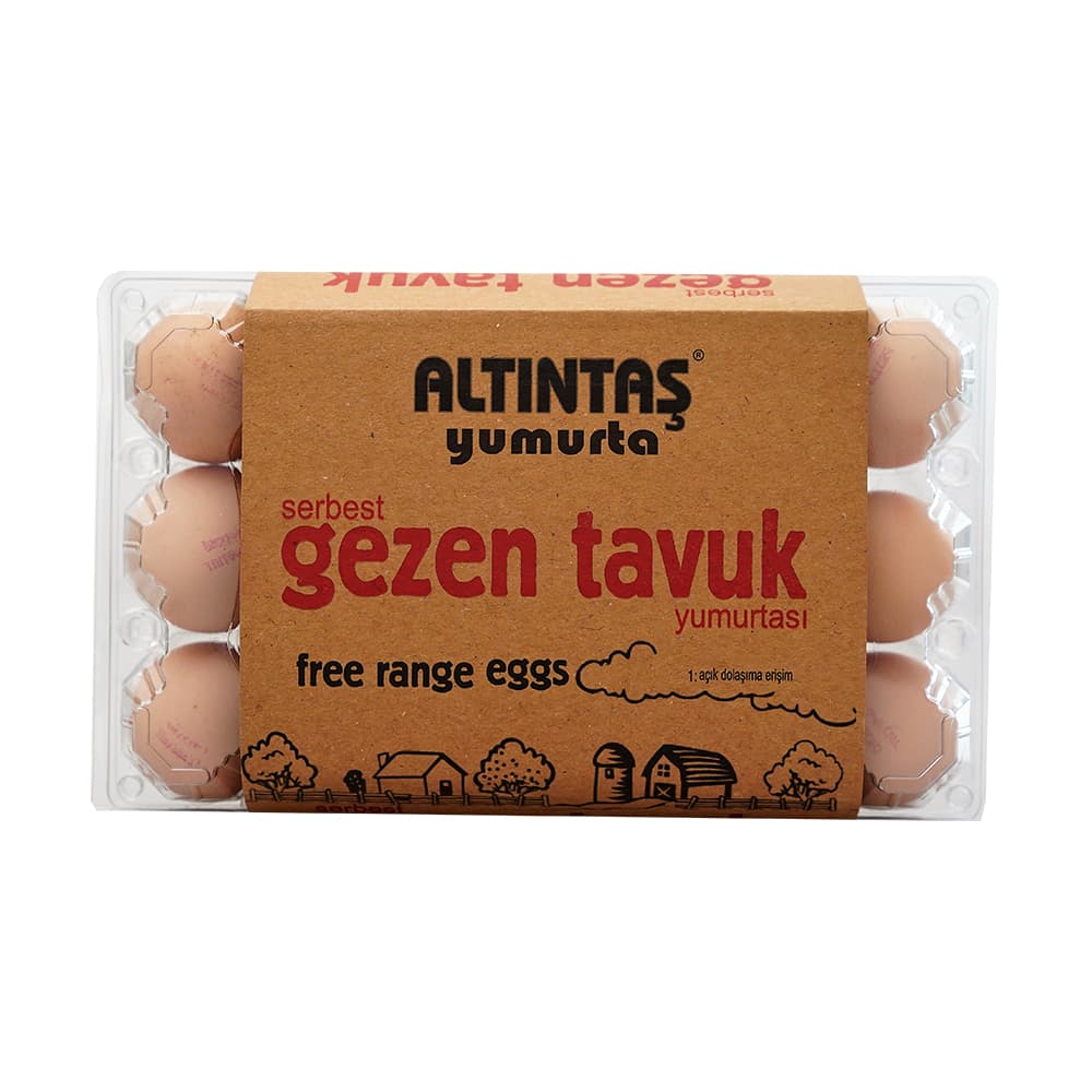 Altıntaş Gezen Tavuk Yumurtası 15'li