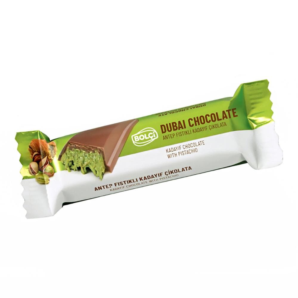 Bolçi Sütlü Fıstıklı Kadayıf Dolgulu Çikolata 30 gr