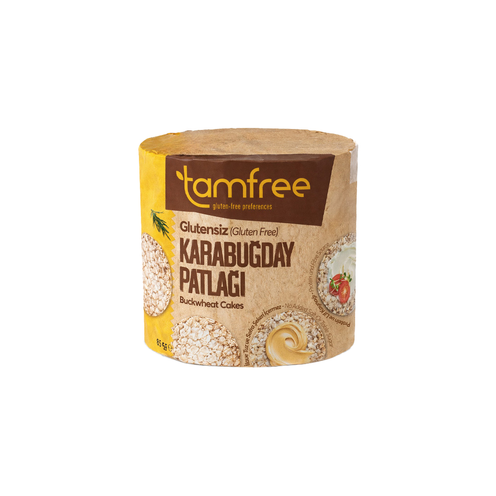 Tam Tarım Glutensiz Karabuğday Patlağı 85 gr