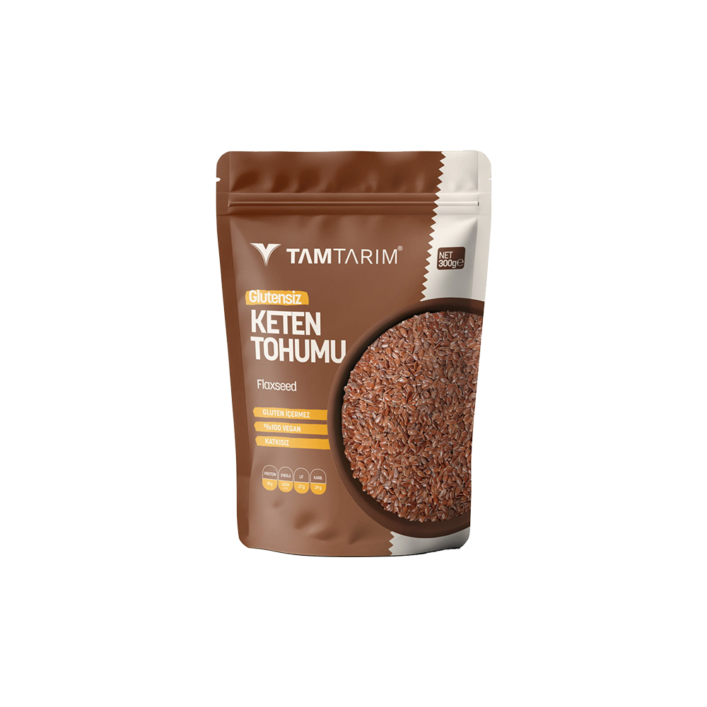 Tam Tarım Glutensiz Keten Tohumu 300 gr