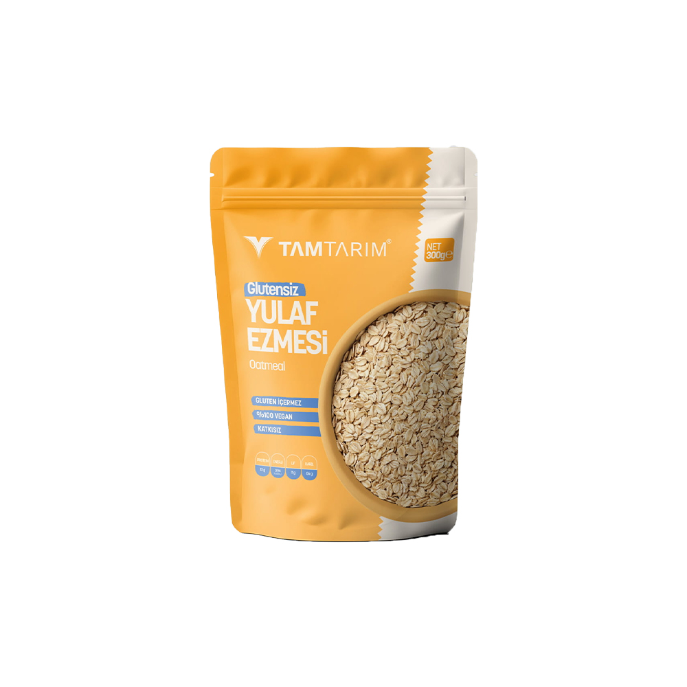 Tam Tarım Glutensiz Yulaf Ezmesi 300 gr