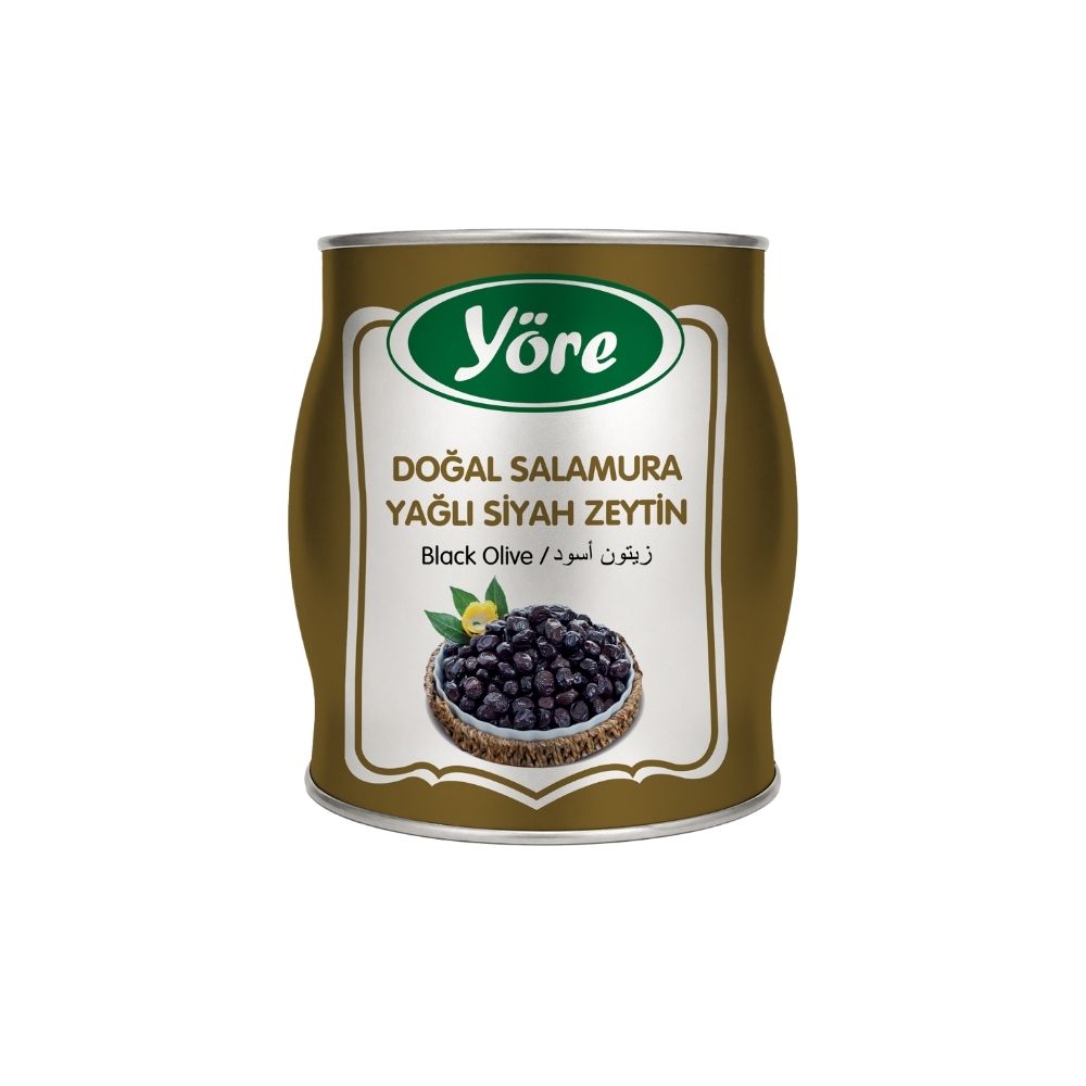 Yöre Doğal Salamura Yağlı Siyah Zeytin 2 kg (201-230 / XL)