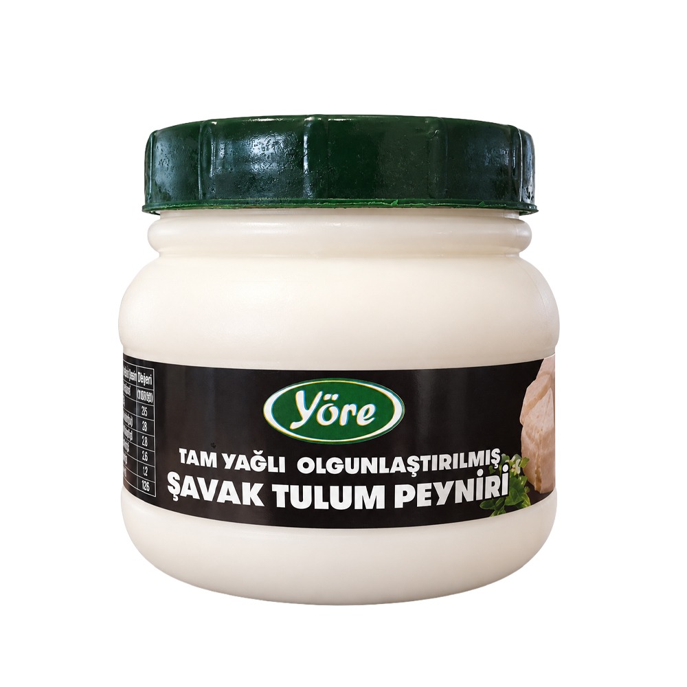 Yöre Tam Yağlı Olgunlaştırılmış Şavak Tulum Peyniri 450 gr