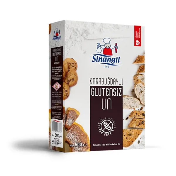 Sinangil Karabuğdaylı Glutensiz Un 500 Gr - Sinangil - Ürün Görseli 1