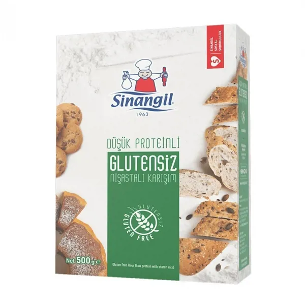 Sinangil Düşük Proteinli Nişastalı Karışım 500GR - Sinangil - Ürün Görseli 1