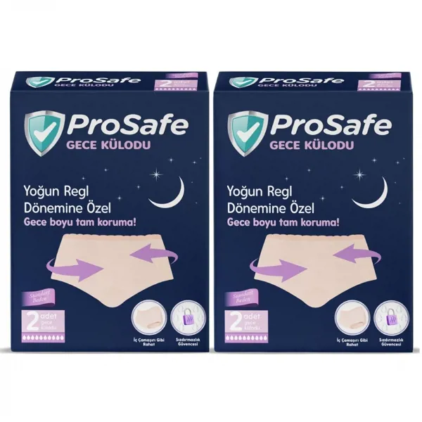 Prosafe Gece Külodu Yoğun Regl Dönemine Özel 4 Adet - Prosafe - Ürün Görseli 1
