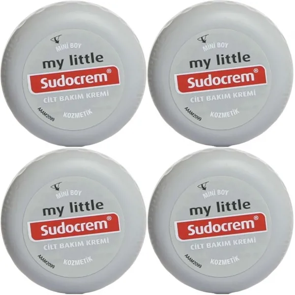 Sudocrem Cilt Bebek Bakım Kremi Pişik Kremi 22GR (4 Lü Set) (Seyahat Boy) - SUDOCREM - Ürün Görseli 1