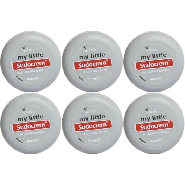 Sudocrem Cilt Bebek Bakım Kremi Pişik Kremi 22GR (6 Lı Set) (Seyahat Boy) - SUDOCREM - Ürün Görseli 1