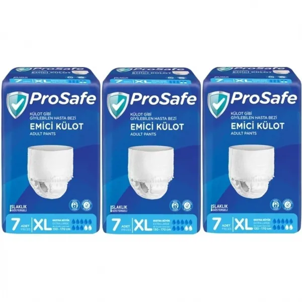 Prosafe Emici Külot Hasta Bezi Ekstra Büyük XLarge 21 Adet - Prosafe - Ürün Görseli 1