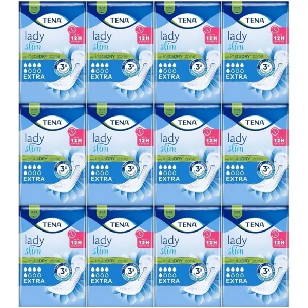 Tena Lady Slim Kadın Mesane Pedi Extra 120 Adet - Tena - Ürün Görseli 1
