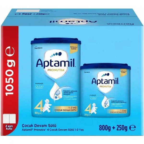 Aptamil 4 Devam Sütü 800 + 250 gr - APTAMİL - Ürün Görseli 1