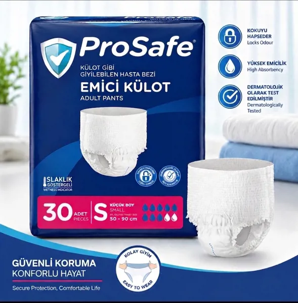 Prosafe Emici Külot Küçük-Small 50-90 CM 30 Adet - Prosafe - Ürün Görseli 1