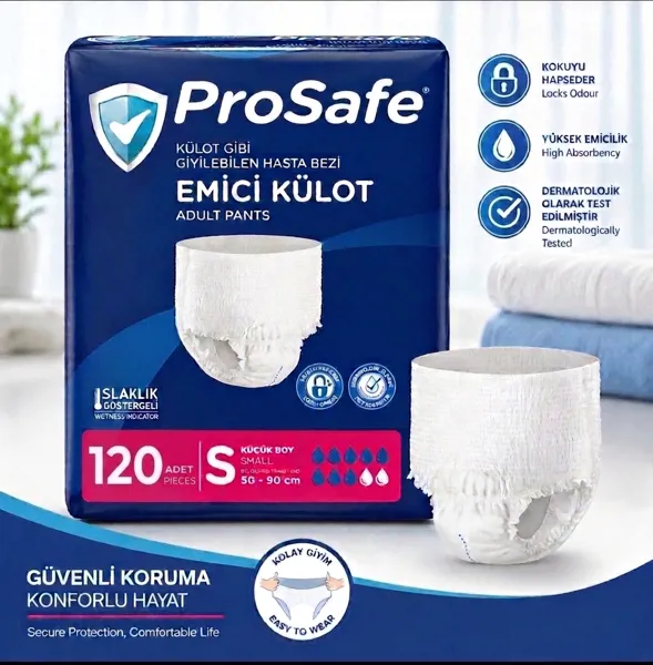 Prosafe Emici Külot Küçük-Small 50-90 Cm 120 Adet - Prosafe - Ürün Görseli 1