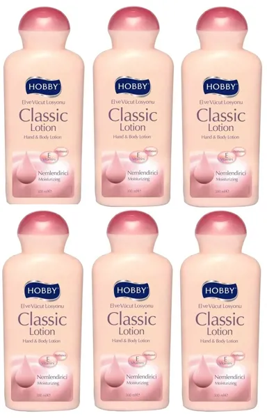 Hobby Klasik El ve Vücut Losyonu 300 ml 6 Adet - HOBBY - Ürün Görseli 1