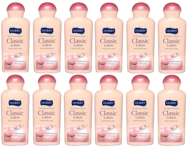 Hobby Klasik El ve Vücut Losyonu 300 ml 12 Adet - HOBBY - Ürün Görseli 1
